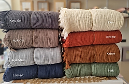 Müslin (Açık Mavi)