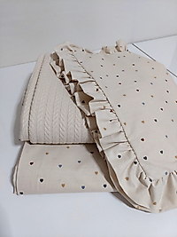 Bej Minik Kalpler Pike Takımı